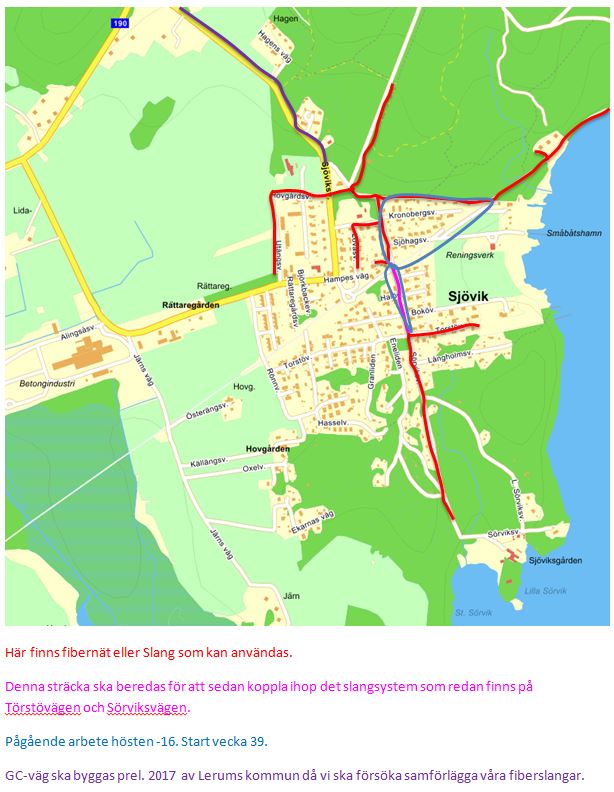 Karta fiberstatus Sjövik 160928